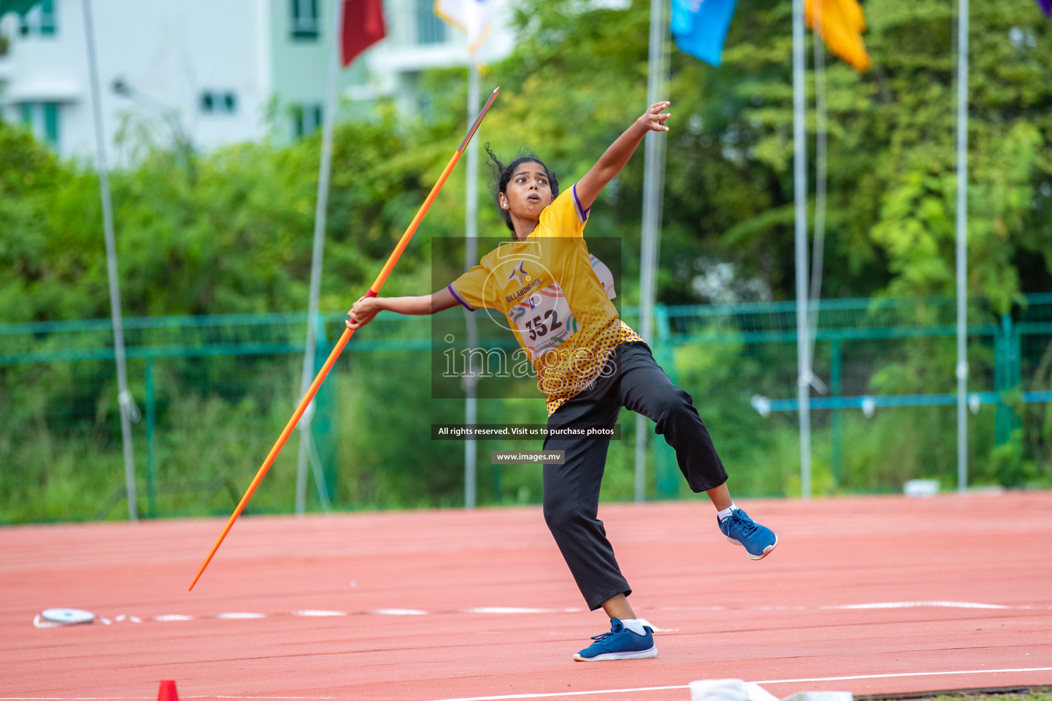 Day three of Inter School Athletics Championship 2023 was held at Hulhumale' Running Track at Hulhumale', Maldives on Tuesday, 16th May 2023. Photos: Nausham Waheed / images.mv