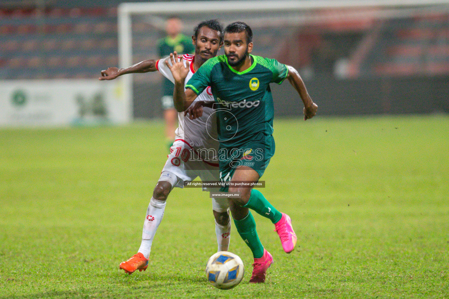 Maziya Sports & Recreation vs Buru Sports Club in President's Cup 2023, held on 20 April 2023 in National Football Stadium, Male', Maldives Photos: Hassan Simah, Mohamed Mahfooz