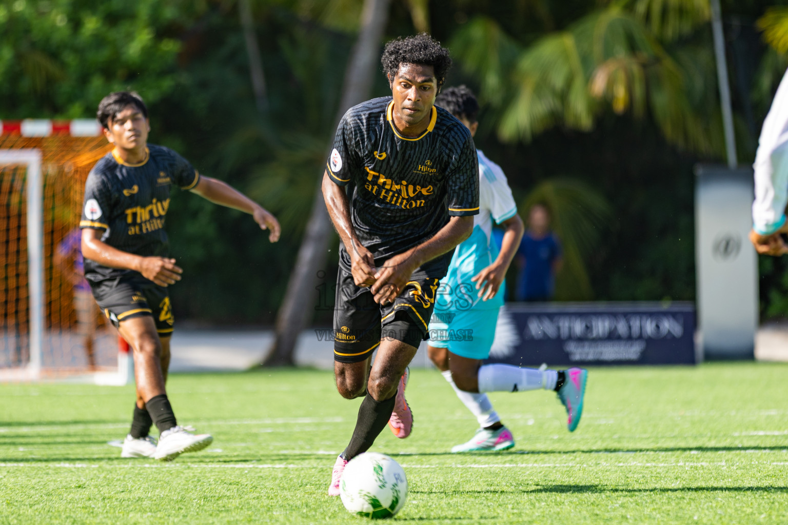 Hilton Amingiri vs Varu by Atmosphere in Resort League 2025 (North Male Zone) day 4 was held on Saturday, 6th September 2025 in One And Only Reethi Rah Maldives Resort, Photos: Areef Adam / images.mv