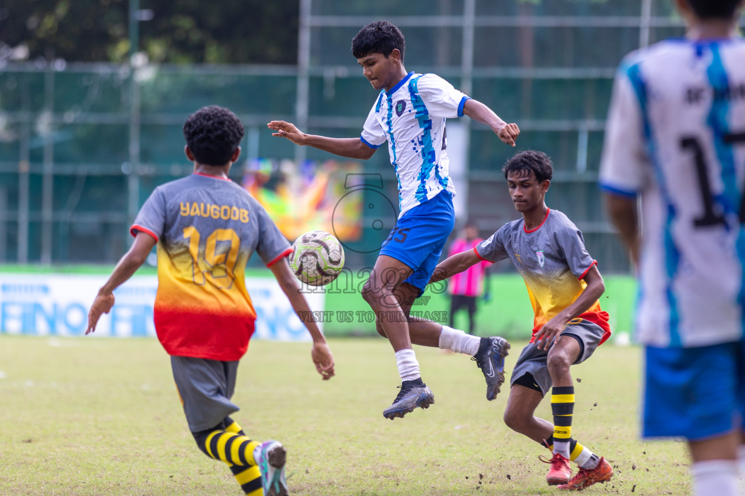 Club Eagles vs Super United Sports  in Day 12 of Dhivehi Youth League 2024 held at Henveiru Stadium on Wednesday , 18th December 2024. Photos: Shuu Abdul Sattar