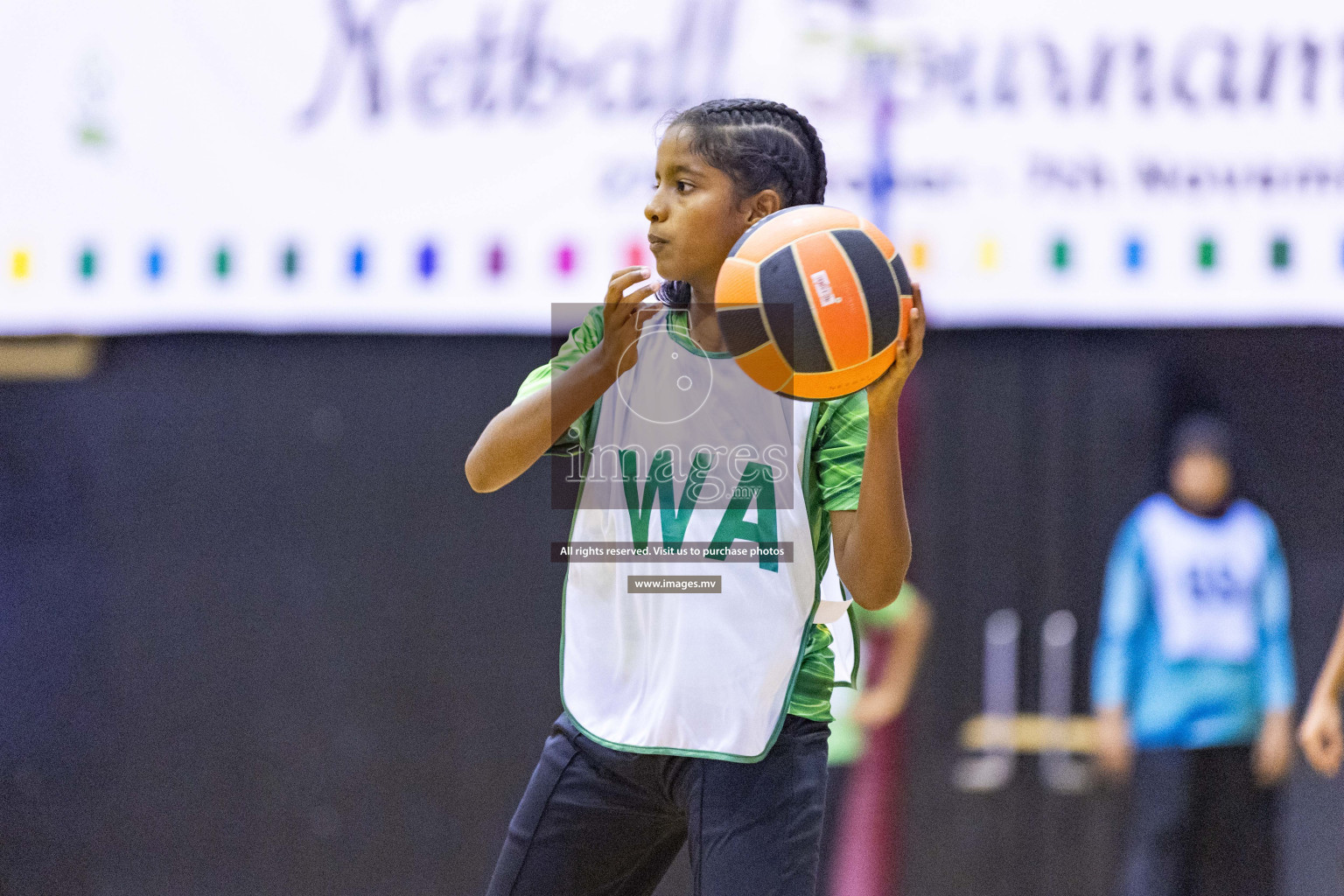 Day6 of 24th Interschool Netball Tournament 2023 was held in Social Center, Male', Maldives on 1st November 2023. Photos: Nausham Waheed / images.mv