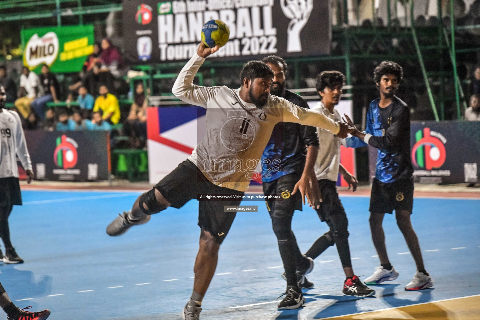 Day 6 of Milo 6th Inter Office Handball Tournament 2022 - Photos by Nausham Waheed