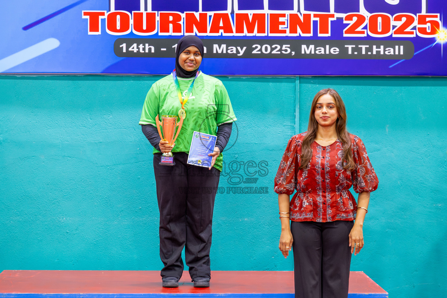 Day 8 of Interschool Table Tennis Tournament 2025 held at Male' TT Hall, Male', Maldives on Thursday, 22nd May 2025.
Photos by: Ismail Thoriq / images.mv