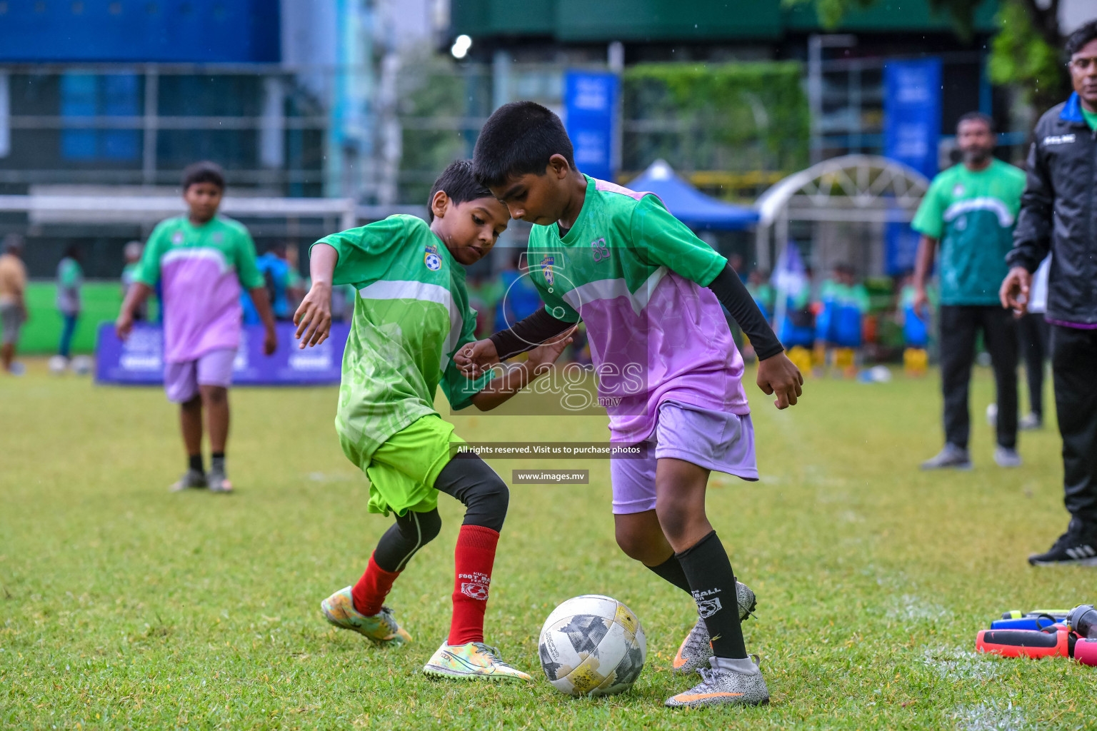 Day 4 of Milo Kids Football Fiesta 2022 was held in Male', Maldives on 22nd October 2022. Photos: Nausham Waheed/ images.mv