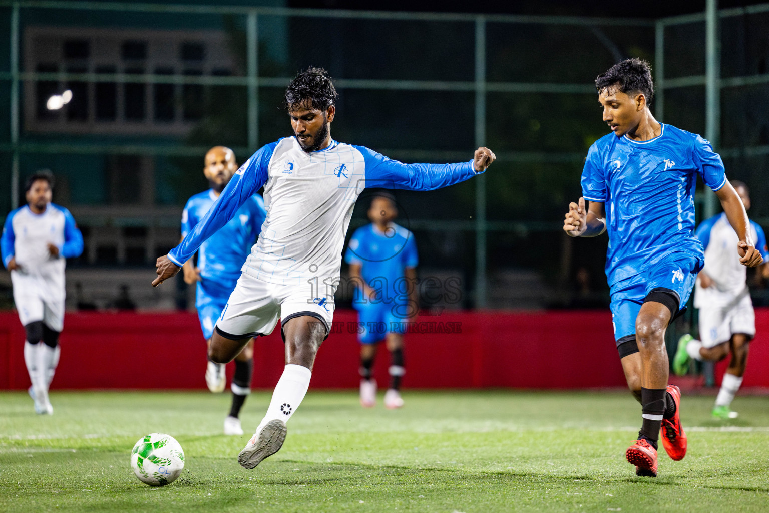 Customs RC vs Club Dhaakhily in Day 5 of Office League 2025 was held on Sunday, 20th April 2025 in Hulhumale', Maldives. Photos: Nausham Waheed  / images.mv
