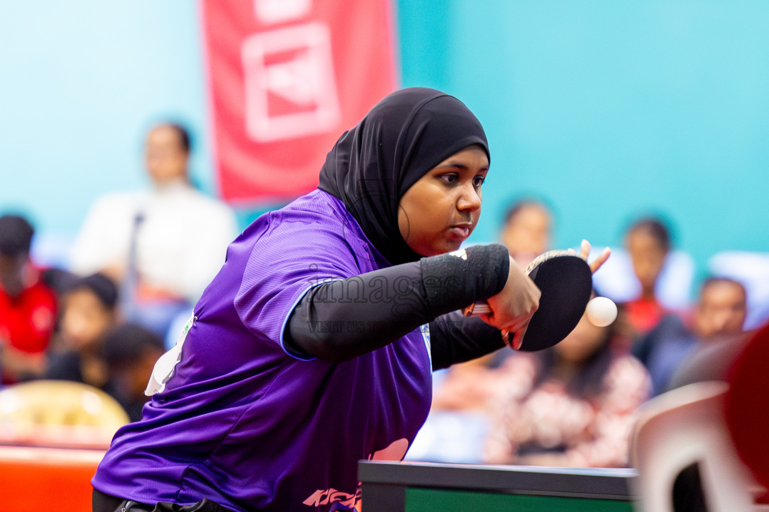 Day 4 of BML 63rd National Table Tennis Tournament 2025 was held on Thursday, 28th August 2025 in Male' TT Hall, Male', Maldives. Photos: Nausham Waheed / images.mv