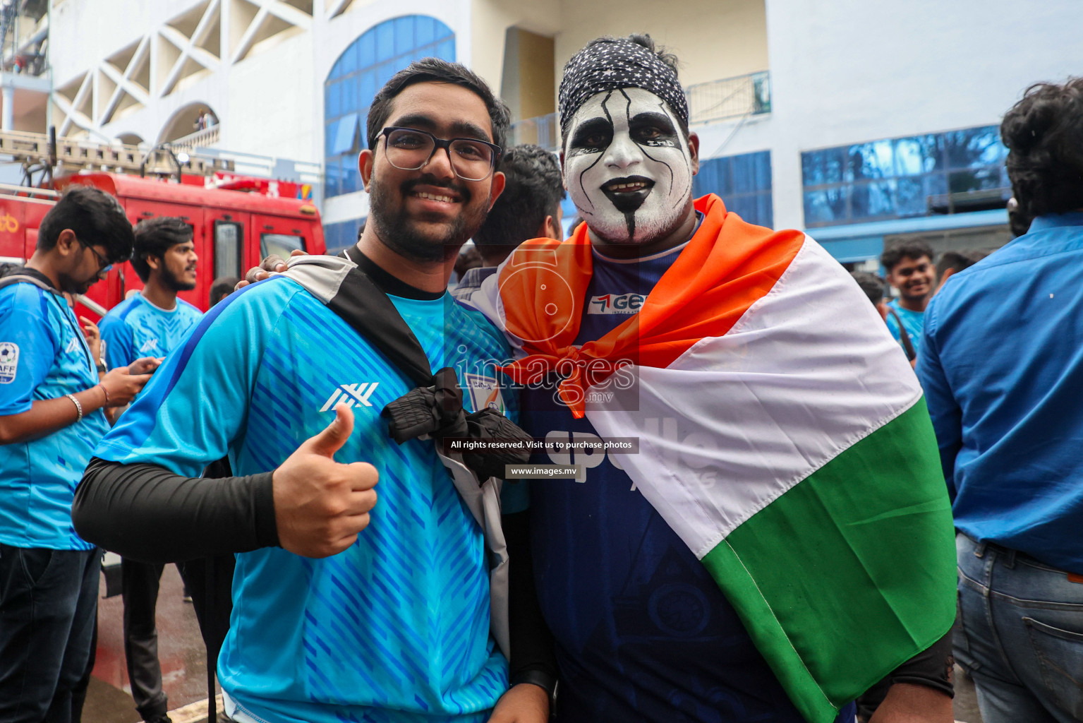 Kuwait vs India in the Final of SAFF Championship 2023 held in Sree Kanteerava Stadium, Bengaluru, India, on Tuesday, 4th July 2023. Photos: Nausham Waheed / images.mv