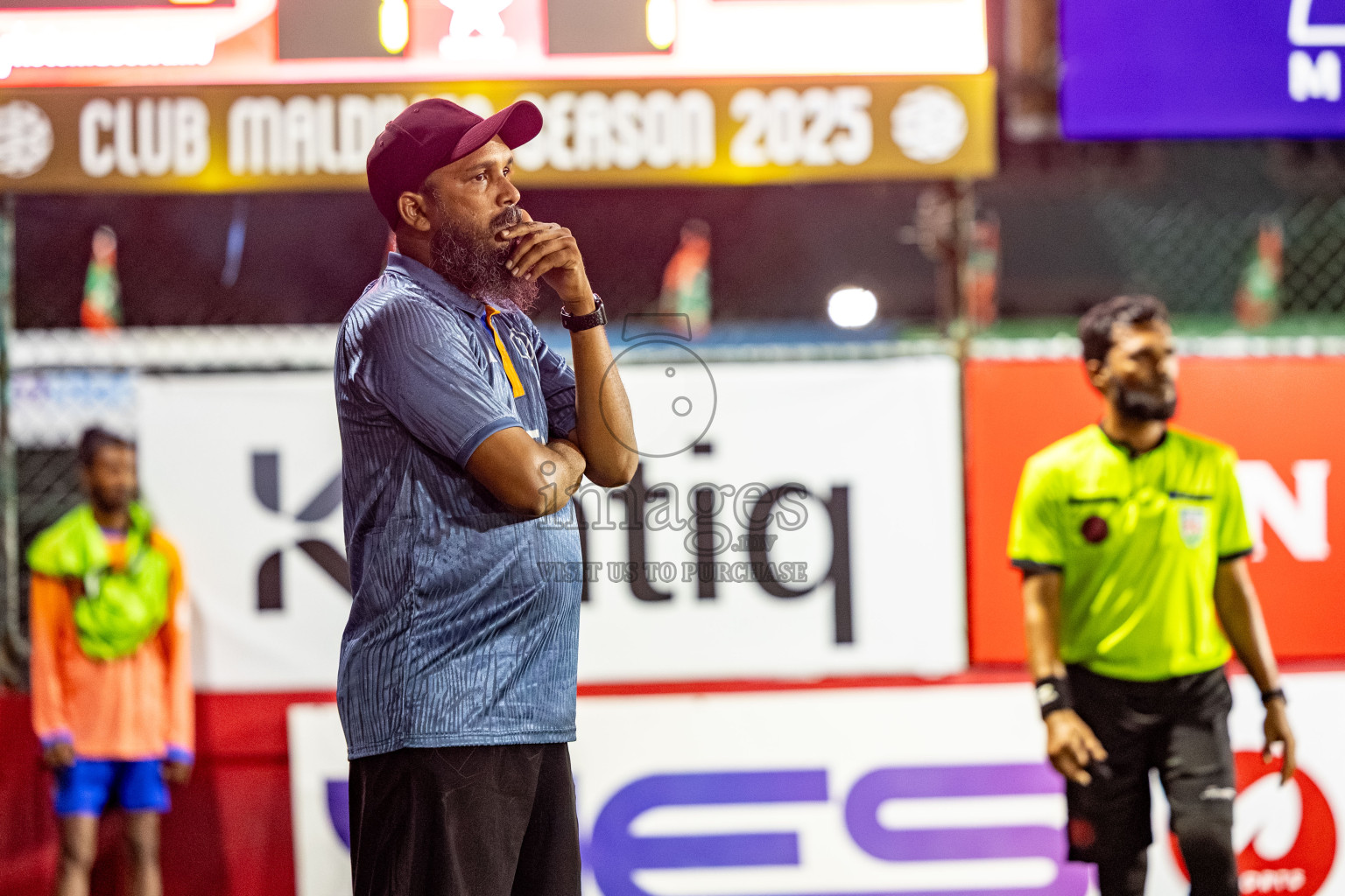 Team FSM vs Prison Club Day 8 of Club Maldives Cup 2025 was held in Rehendhi Futsal Ground, Hulhumale', Maldives on Wednesday, 8 October 2025. 
Photos: Hassan Simah / images.mv