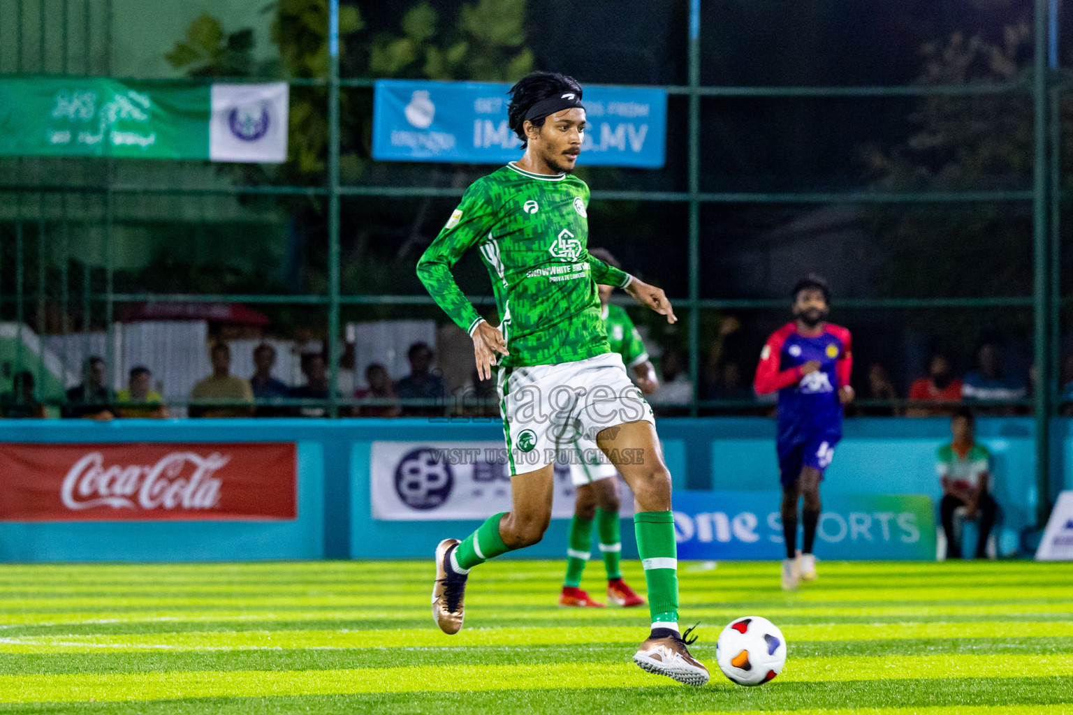 Fools SC vs FC Baaz in Day 2 of Laamehi Dhiggaru Ekuveri Futsal Challenge 2024 was held on Saturday, 27th July 2024, at Dhiggaru Futsal Ground, Dhiggaru, Maldives Photos: Nausham Waheed / images.mv