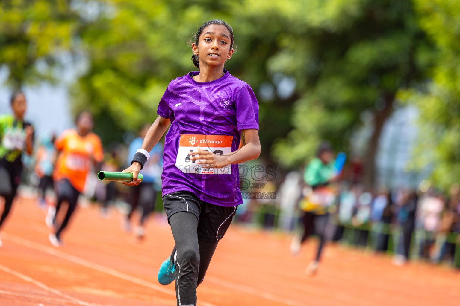 Day 6 of Inter-school Athletics Championship 2025 held in Ekuveni Synthetic Track, Male', Maldives on Sunday, 12th October 2025. Photos by: Ismail Thoriq / Images.mv