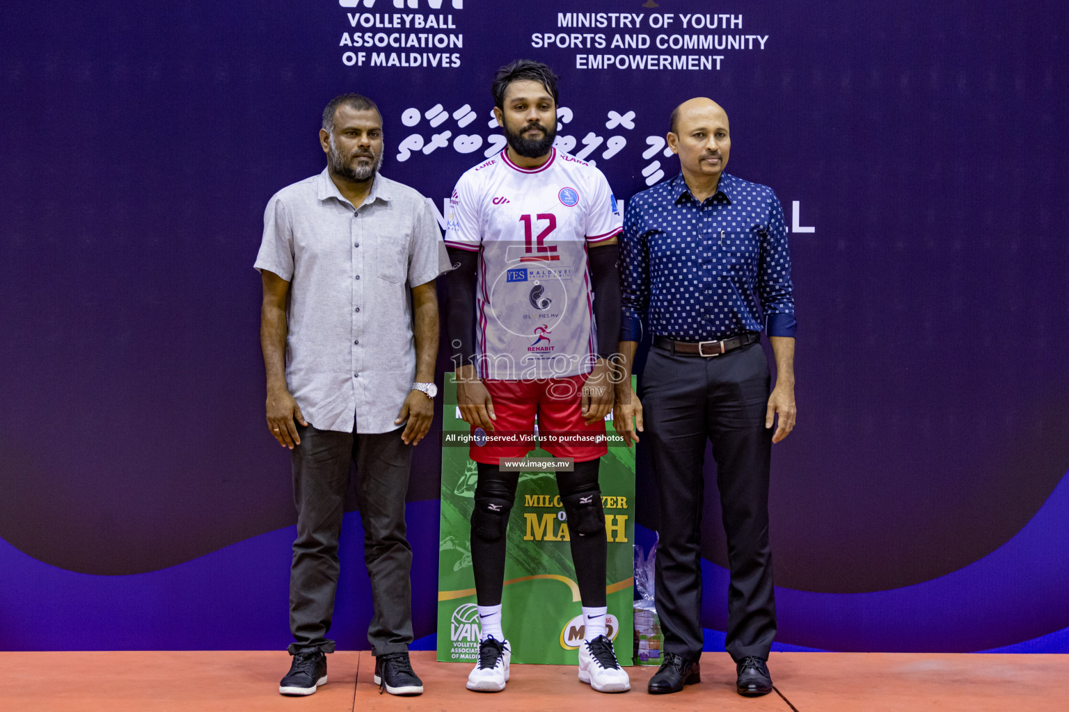 Sports Club City vs Dhivehi Sifainge Club in the Finals of National Volleyball Tournament 2022 on Thursday, 07th July 2022, held in Social Center, Male', Maldives