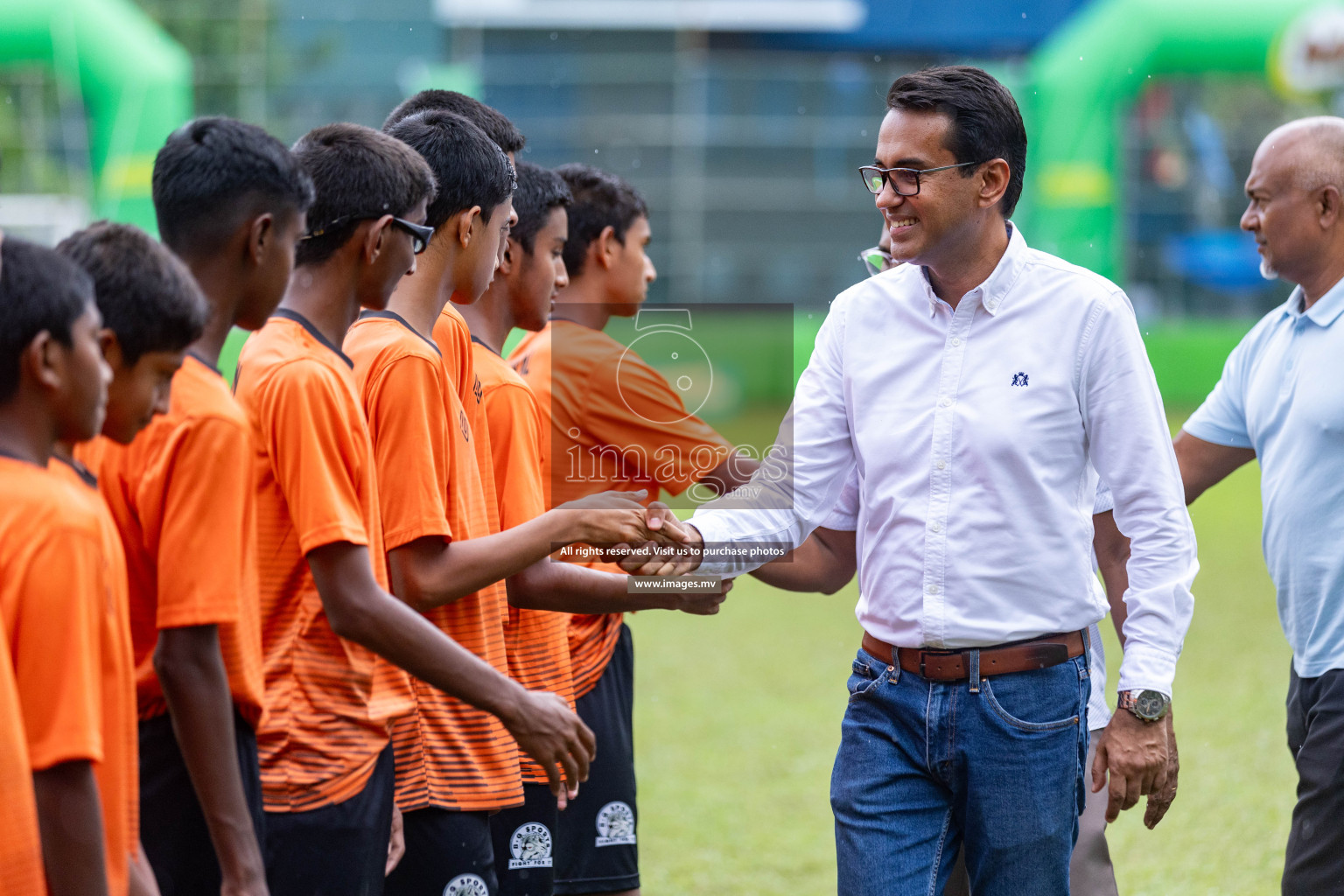 Day 2 of MILO Academy Championship 2023 (u14) was held in Henveyru Stadium Male', Maldives on 4th November 2023. Photos: Nausham Waheed / images.mv