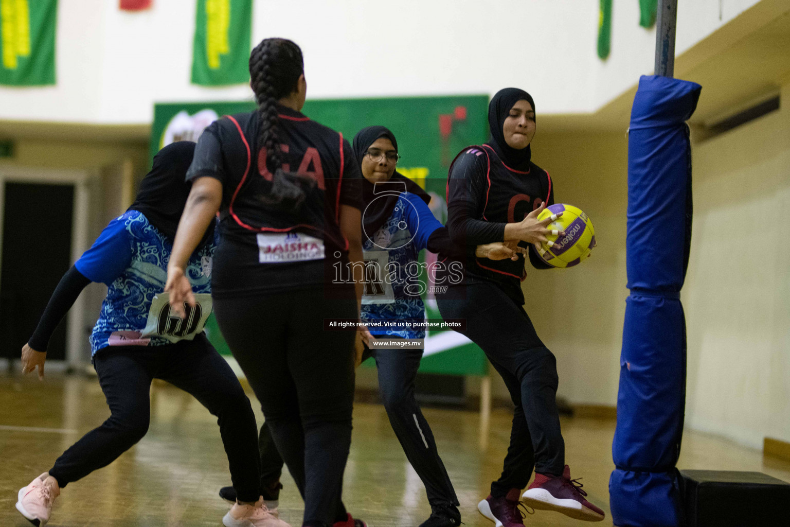 Milo National Netball Tournament 29th November 2021 at Social Center Indoor Court, Male, Maldives. Photos: Maanish/ Images Mv