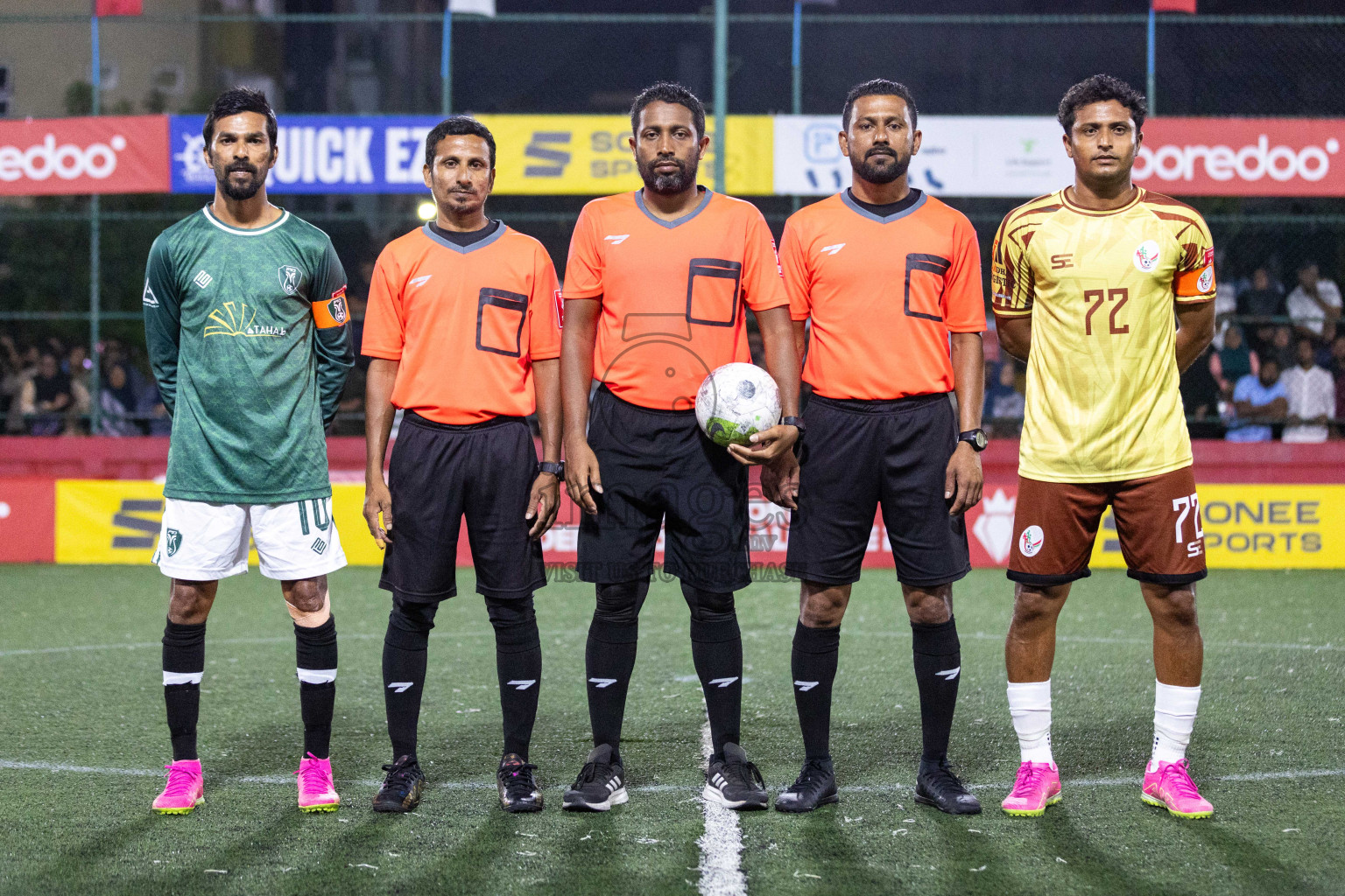 N.Holhudhoo VS N.Miladhoo in Day 11 of Golden Futsal Challenge 2024 was held on Thursday, 25th January 2024, in Hulhumale', Maldives Photos: Nausham Waheed / images.mv