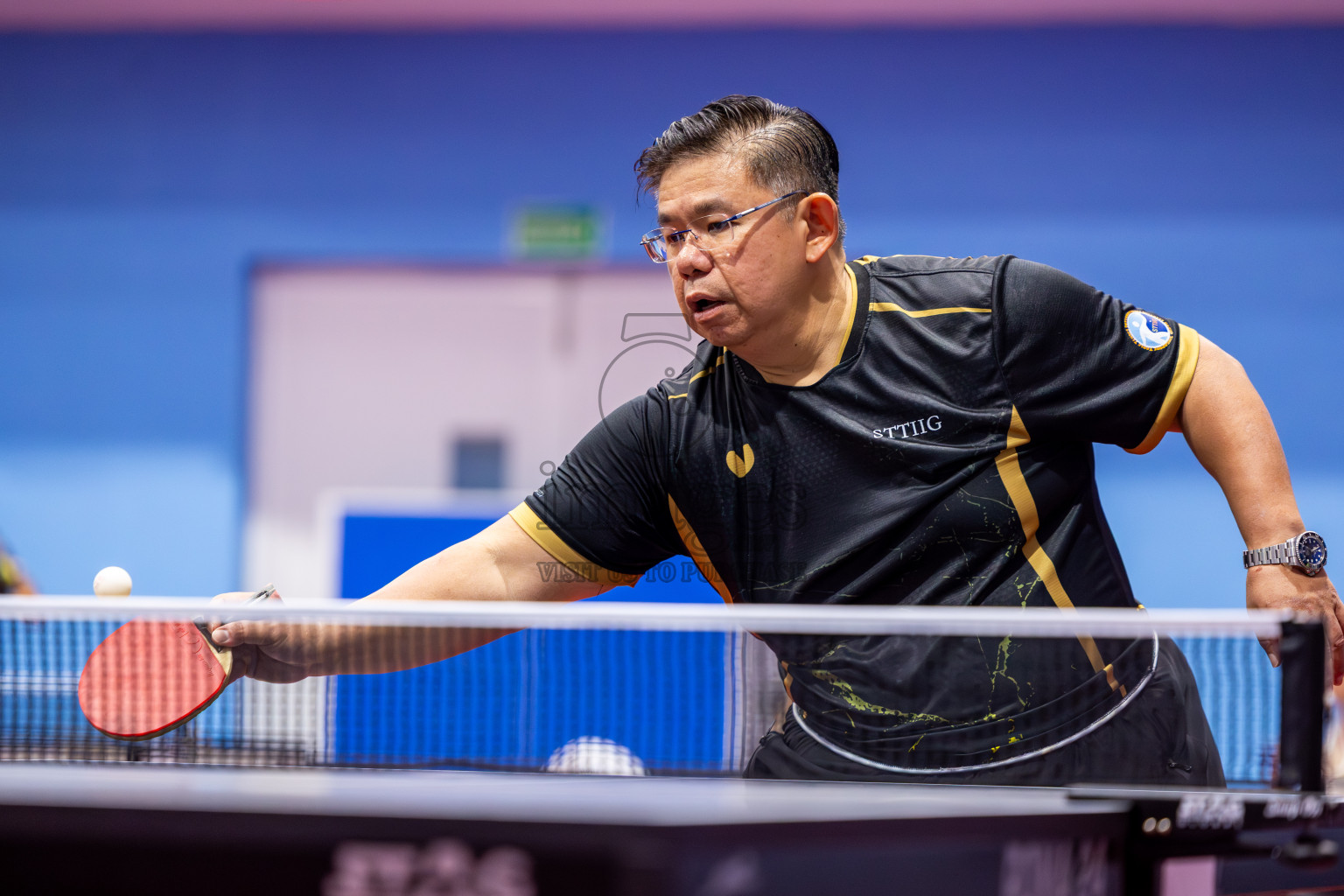 Day 2 of 1st Thoddoo Masters Table Tennis Tournament was held on Friday, 22nd August 2025 in AA Thoddoo, Maldives. Photos: Nausham Waheed / images.mv