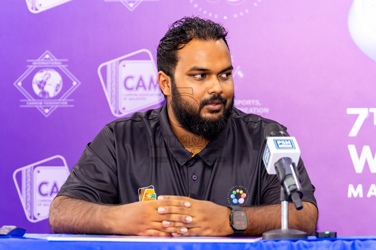 Logo Reveal and Launching Ceremony of the 7th Carrom World Cup 2025 was held in Boalhage, Male', Maldives on 1st September 2025. Photos: Nausham Waheed / images.mv