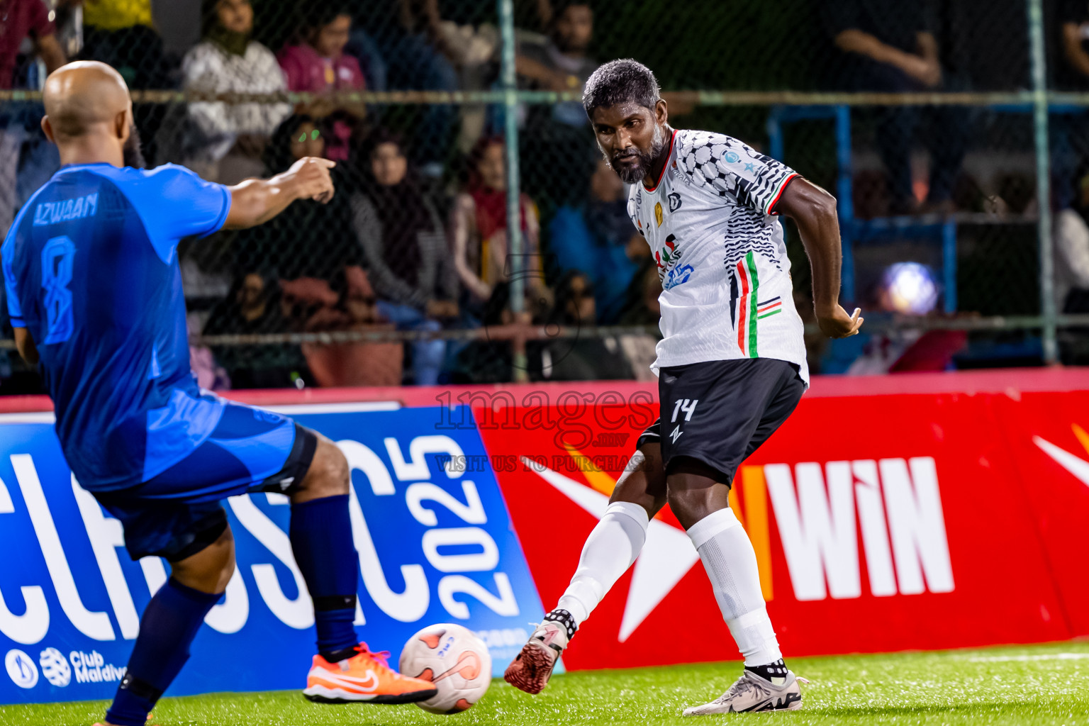 Kulhivaru Vuzaara Club vs Finance RC in Day 11 of Club Maldives Cup Classic 2025 was held in Rehendi Futsal Ground, Hulhumale', Maldives on Thursday, 25th September 2025. Photos: Nausham Waheed / images.mv