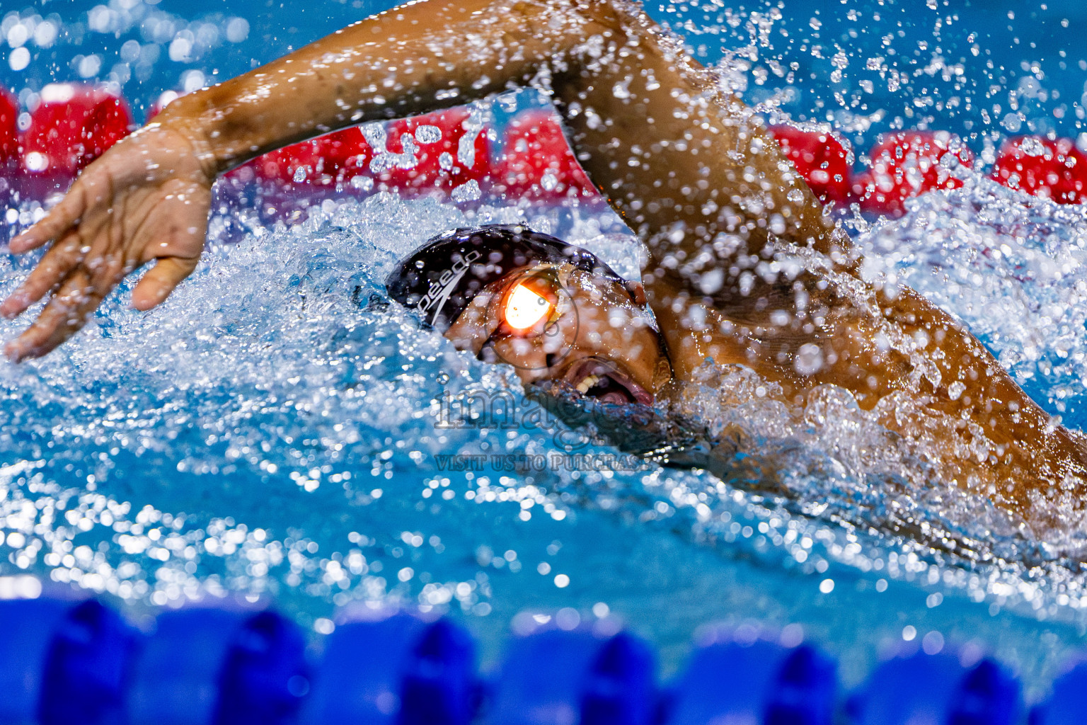 Day 2 of 20th Inter-school Swimming Competition 2024 held in Hulhumale', Maldives on Sunday, 13th October 2024. Photos: Nausham Waheed / images.mv