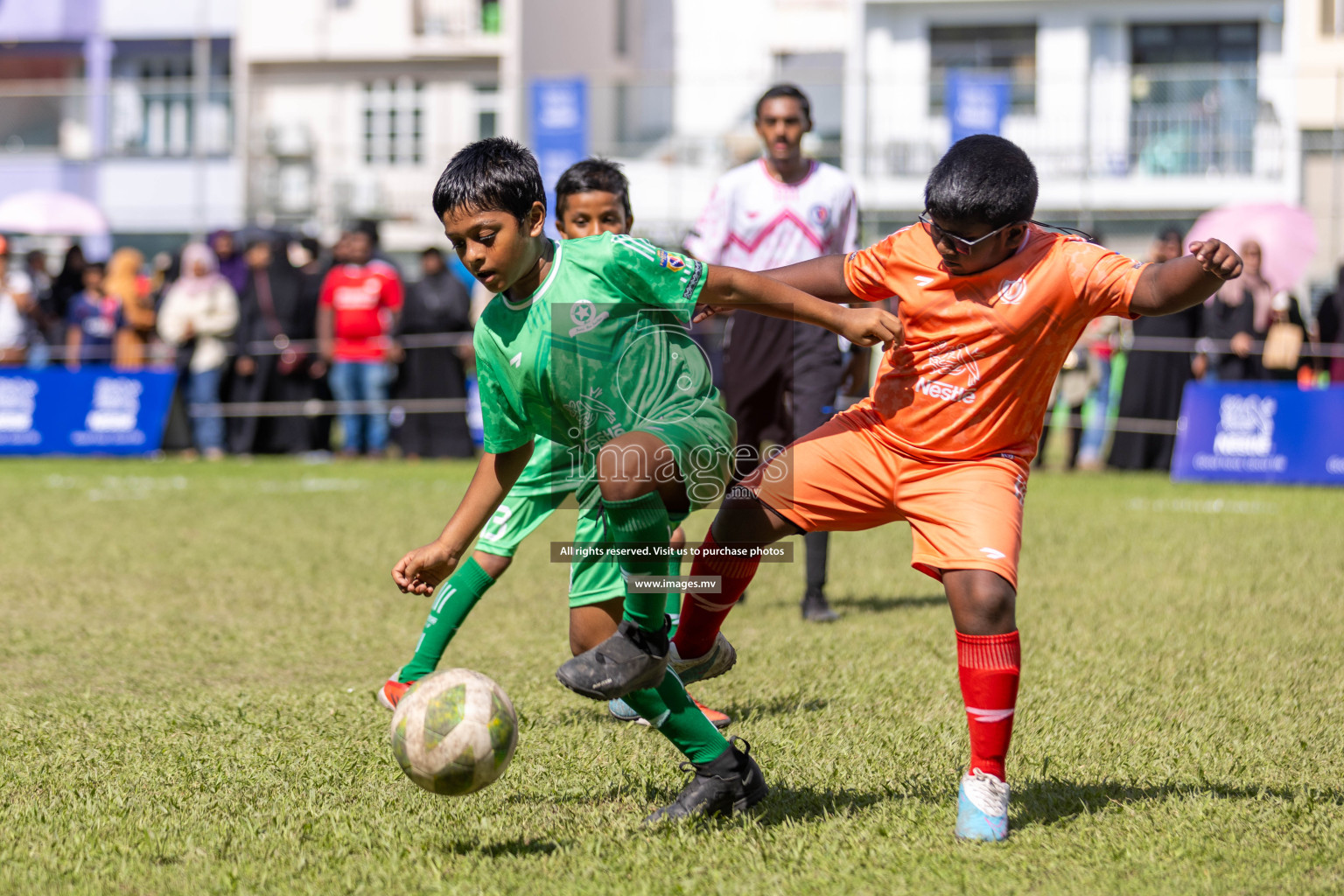 Day 3 of Nestle Kids Football Fiesta, held in Henveyru Football Stadium, Male', Maldives on Friday, 13th October 2023
Photos: Hassan Simah, Ismail Thoriq / images.mv