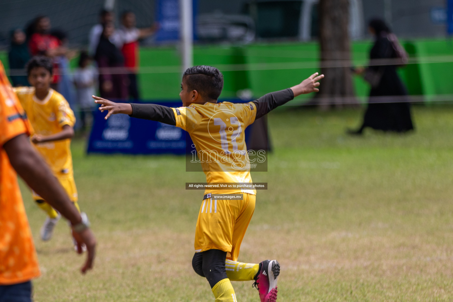 Day 3 of Nestle Kids Football Fiesta, held in Henveyru Football Stadium, Male', Maldives on Friday, 13th October 2023
Photos: Hassan Simah, Ismail Thoriq / images.mv