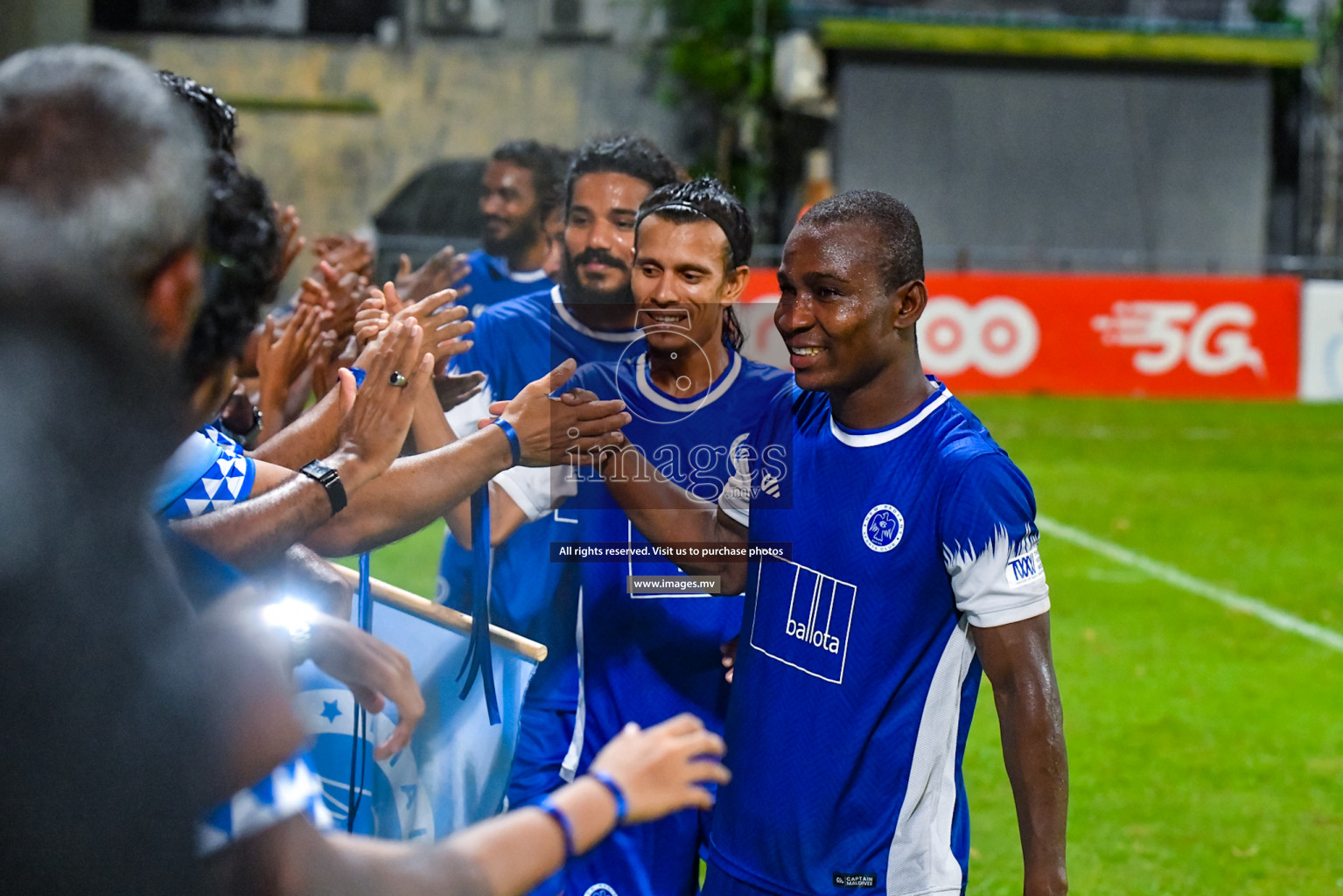 BG Sports vs New Radiant Sports Club in the 2nd Division 2022 on 28th July 2022, held in National Football Stadium, Male', Maldives Photos: Nausham Waheed / Images.mv