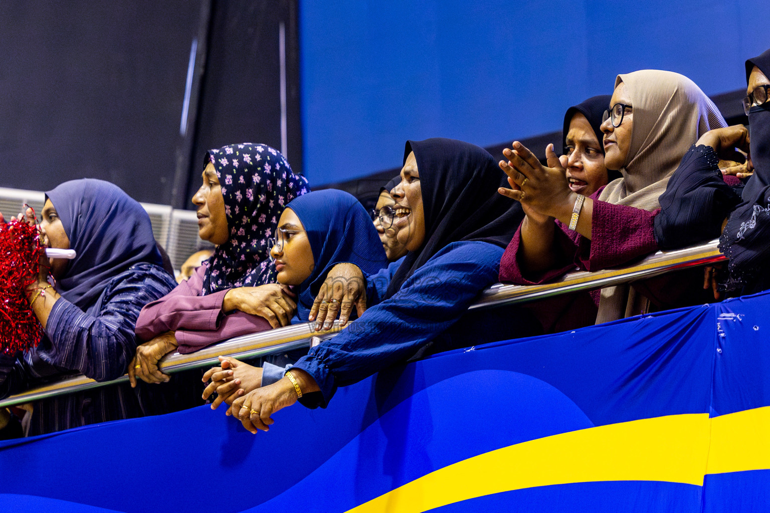 Finals of Interschool Volleyball Tournament 2024 was held in Social Center at Male', Maldives on Friday, 6th December 2024. Photos: Nausham Waheed / images.mv