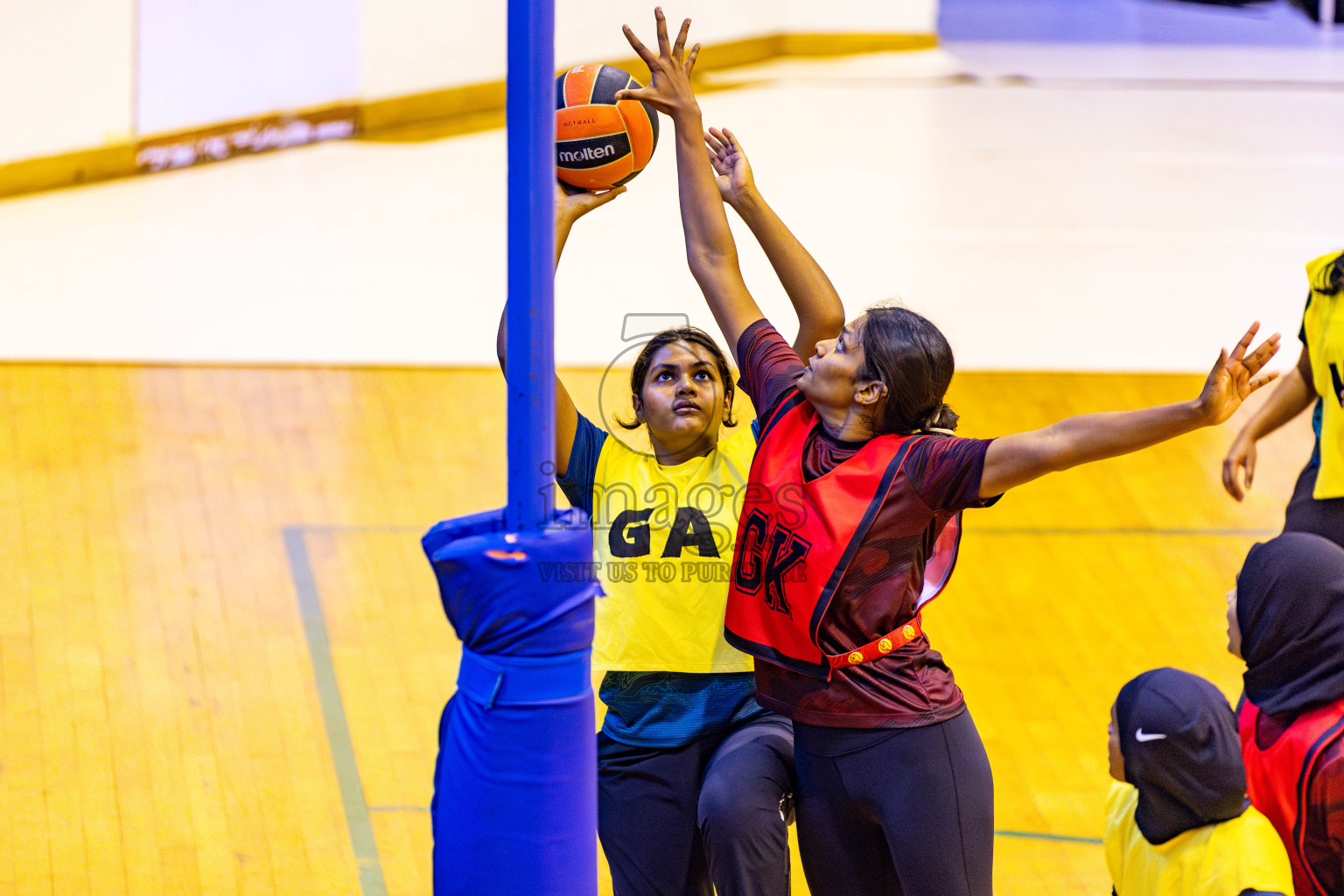 Final of 23rd Netball Association Championship was held in Social Canter at Male', Maldives on Sunday, 5th May 2024. Photos: Nausham Waheed / images.mv