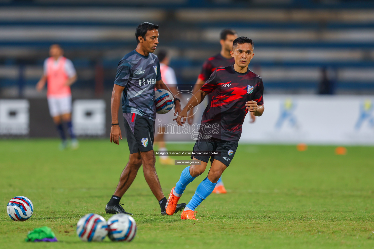 India vs Kuwait in SAFF Championship 2023 held in Sree Kanteerava Stadium, Bengaluru, India, on Tuesday, 27th June 2023. Photos: Nausham Waheed/ images.mv