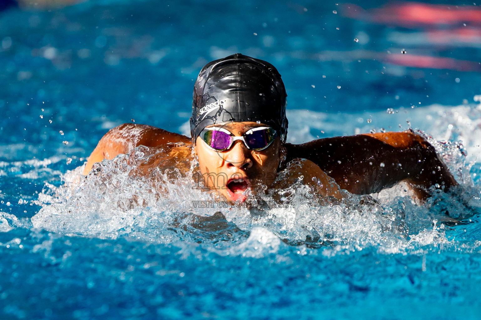 Day 2 of National Swimming Competition 2024 held in Hulhumale', Maldives on Saturday, 14th December 2024. Photos: Nausham Waheed / images.mv