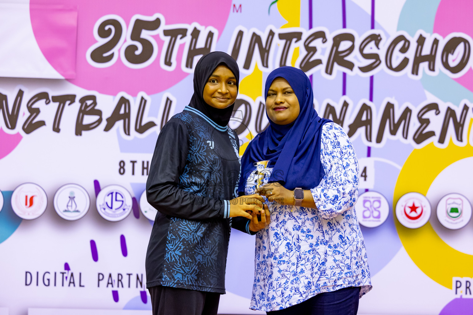 Day 6 of 25th Inter-School Netball Tournament was held in Social Center at Male', Maldives on Thursday, 15th August 2024. Photos: Nausham Waheed / images.mv