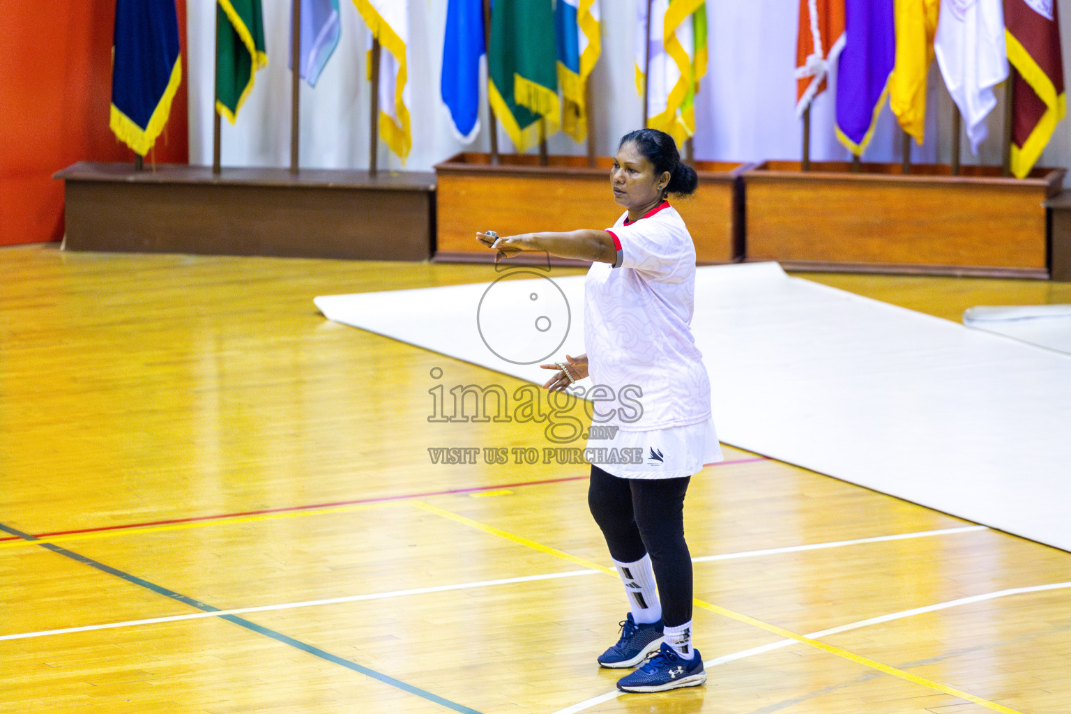 Day 10 of 26th Inter-School Netball Tournament 2025 was held in Social Center Indoor Hall on Tuesday, 28th October 2025. Photos: Ismail Thoriq / images.mv