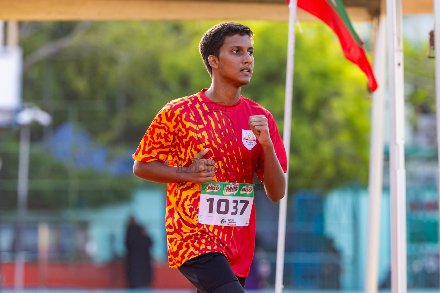 Day 3 of Inter-school Athletics Championship 2025 held in Ekuveni Synthetic Track, Male', Maldives on Wednesday, 08th October 2025. Photos by: Nausham Waheed / Images.mv