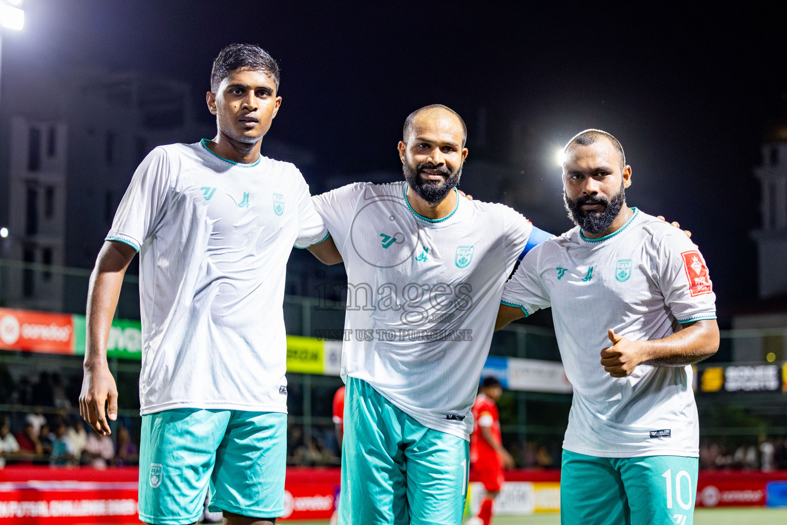 F Dharanboodhoo VS F Nilandhoo in Day 7 of Golden Futsal Challenge 2025 was held on Saturday, 11th January 2025, in Hulhumale', Maldives Photos: Nausham Waheed / images.mv