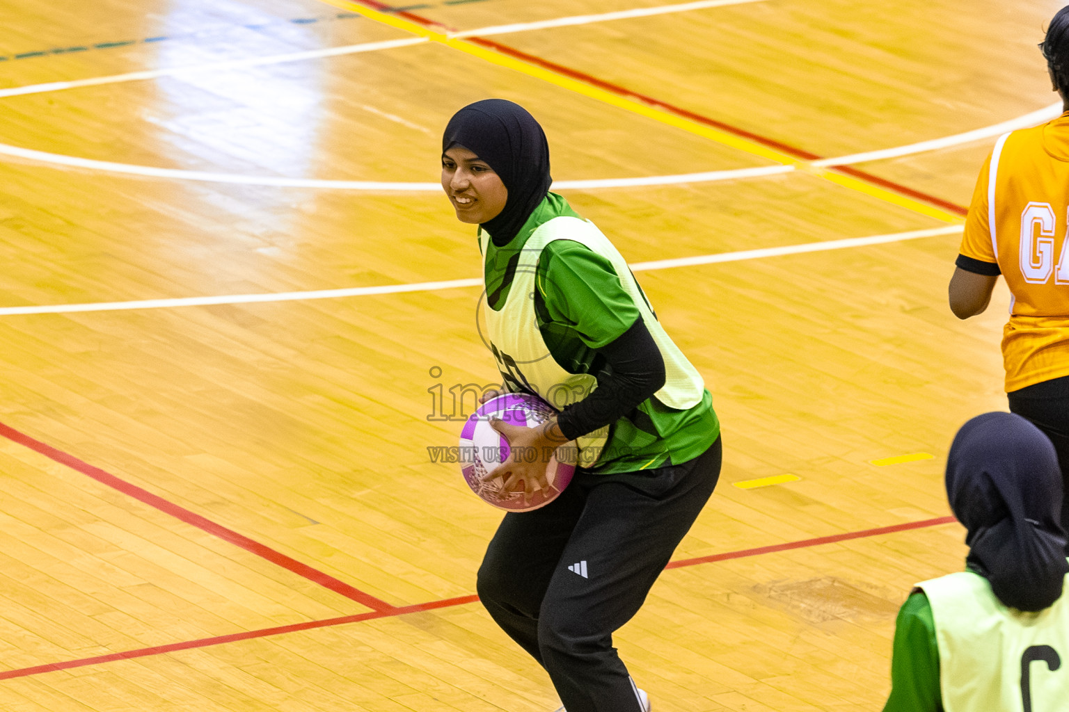 C. Green Streets vs Youth United SC A in Day 3 of 24th Milo Netball Association Championship held in Social Center at Male', Maldives on Wednesday, 3rd September 2025. Photos: Mohamed MahfoozMoosa / images.mv