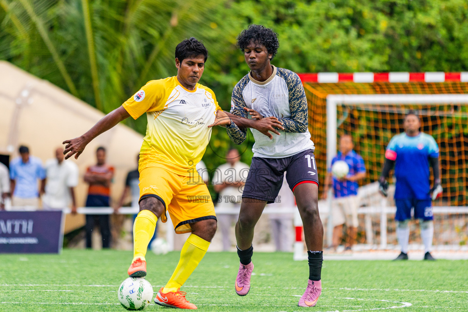 COCO Bodu Hithi vs Baros in Resort League 2025 (North Male Zone) day 9 was held on Thursday, 11th September 2025 in One And Only Reethi Rah Maldives Resort, Photos: Areef Adam / images.mv