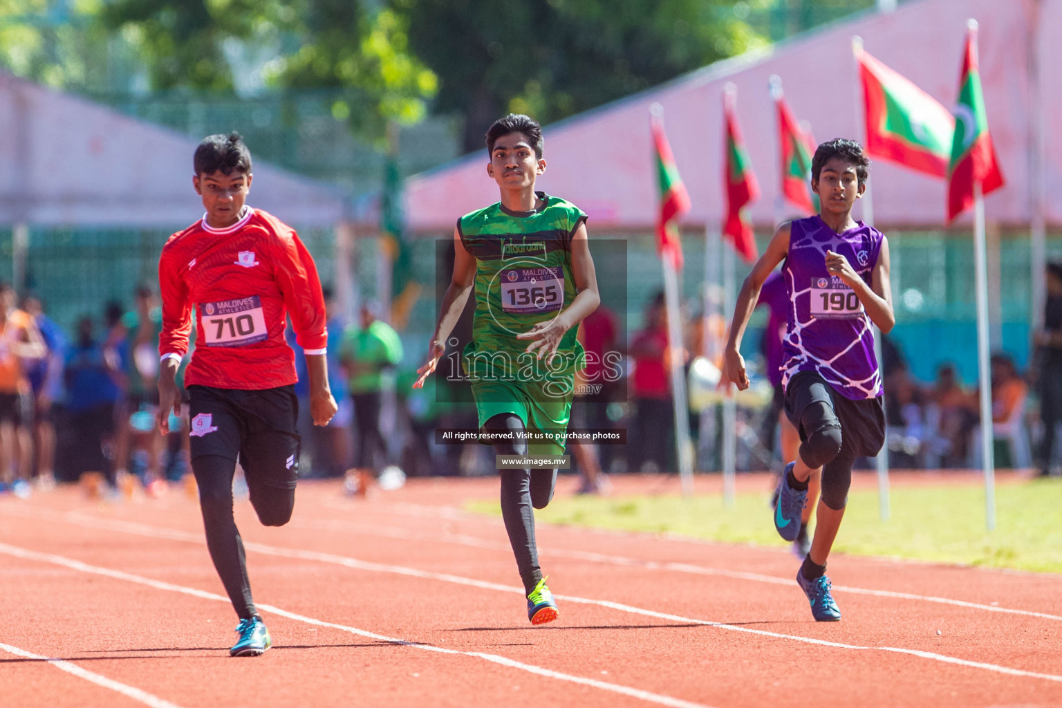 Day 1 of Inter-School Athletics Championship held in Male', Maldives on 22nd May 2022. Photos by: Maanish / images.mv