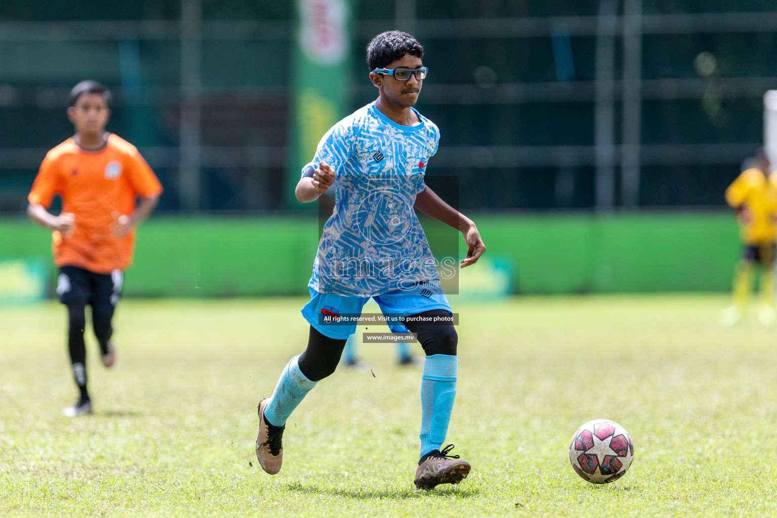 Day 2 of MILO Academy Championship 2023 (u14) was held in Henveyru Stadium Male', Maldives on 4th November 2023. Photos: Nausham Waheed / images.mv