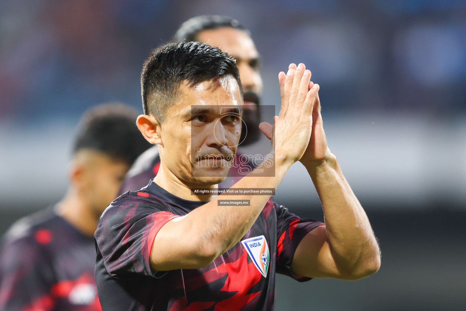 Kuwait vs India in the Final of SAFF Championship 2023 held in Sree Kanteerava Stadium, Bengaluru, India, on Tuesday, 4th July 2023. Photos: Nausham Waheed / images.mv