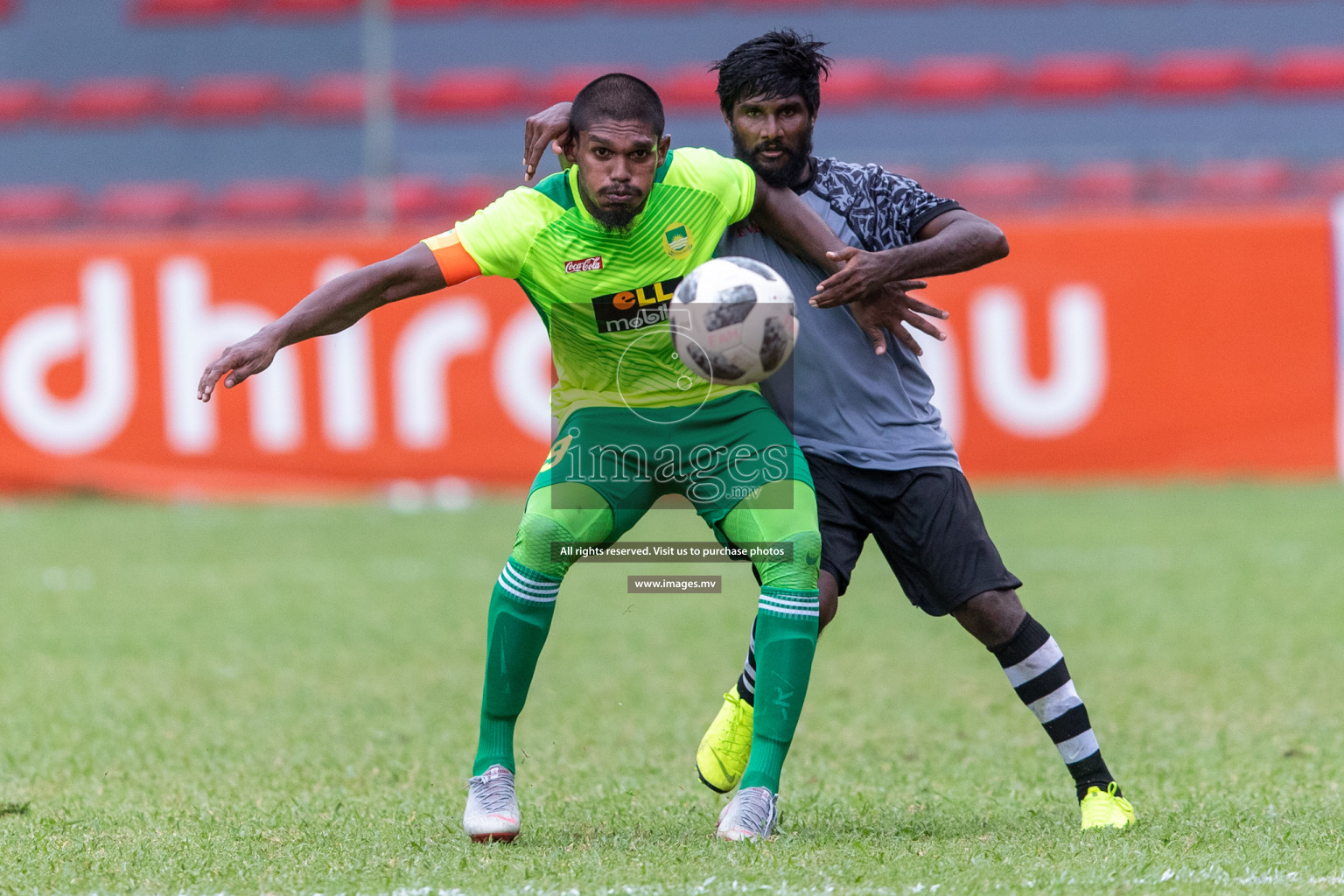Maziya SRC vs Club Green Streets  in Dhiraagu Dhivehi Premier League 2019 held in Male', Maldives on 19th June. Photos: Suadh Abdul Sattar/images.mv