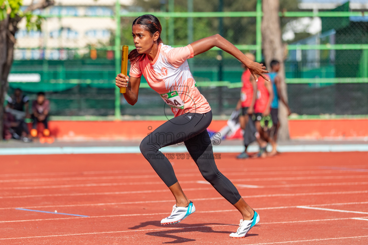 Day 4 of MILO Athletics Association Championship was held on Friday, 8th March 2024 in Male', Maldives. Photos: Hasna Hussain