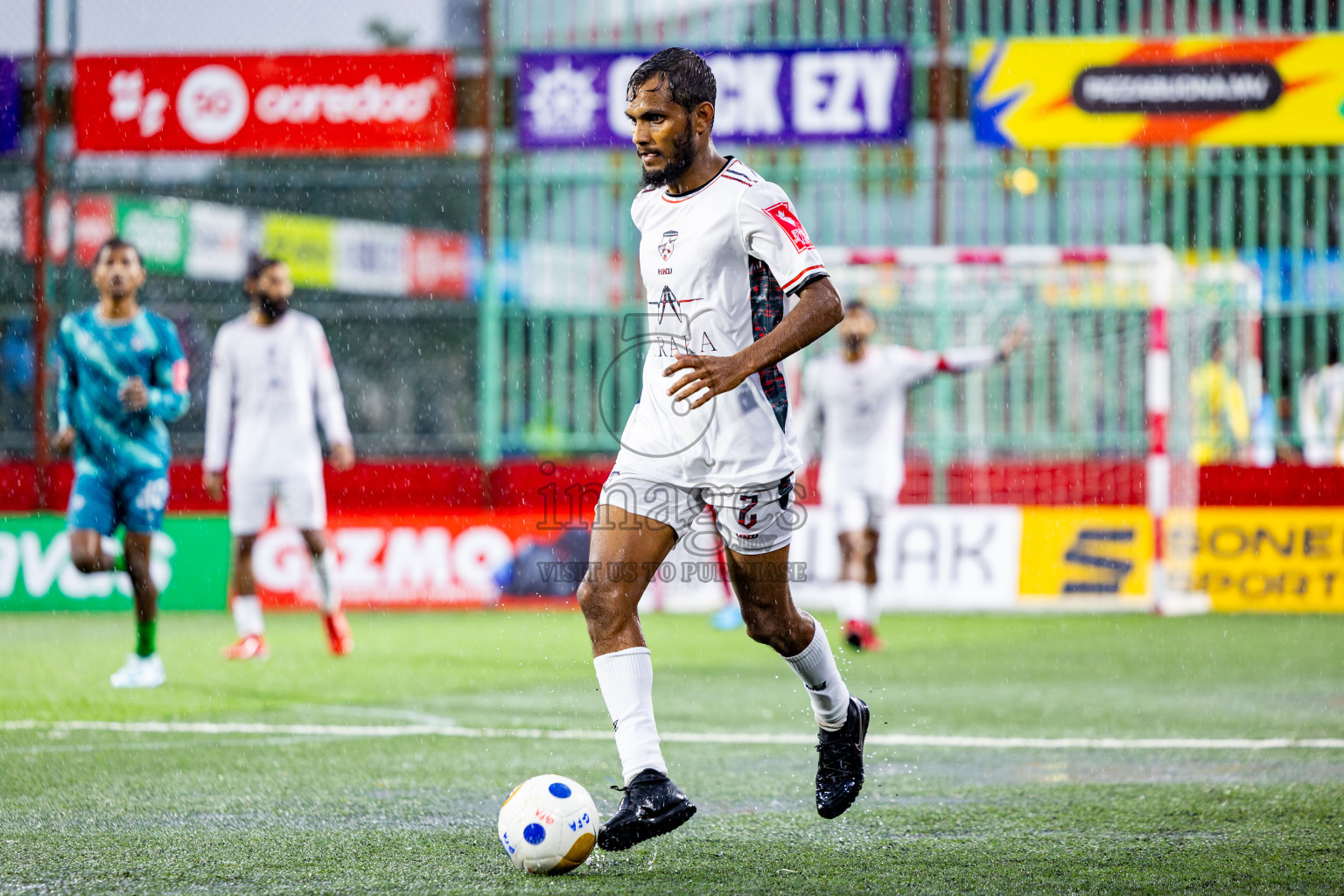 R Inguraidhoo vs R Dhuvaafaru in Day 10 of Golden Futsal Challenge 2025 was held on Tuesday, 14th January 2025, in Hulhumale', Maldives Photos: Nausham Waheed / images.mv