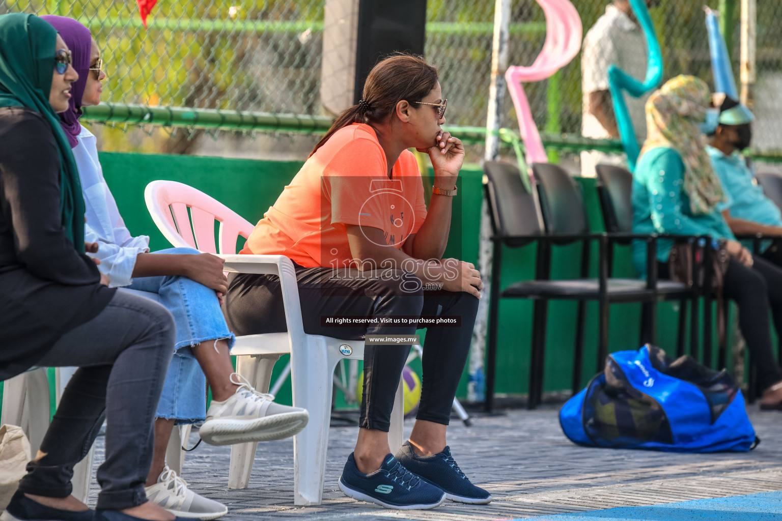 Final of Junior Netball Championship 2022 held in Male', Maldives on 19th March 2022. Photos by Nausham Waheed