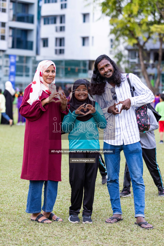 Day 2 of Nestle' Kids Netball Fiesta 2023 held in Henveyru Stadium, Male', Maldives on Thursday, 1st December 2023. Photos by Nausham Waheed / Images.mv