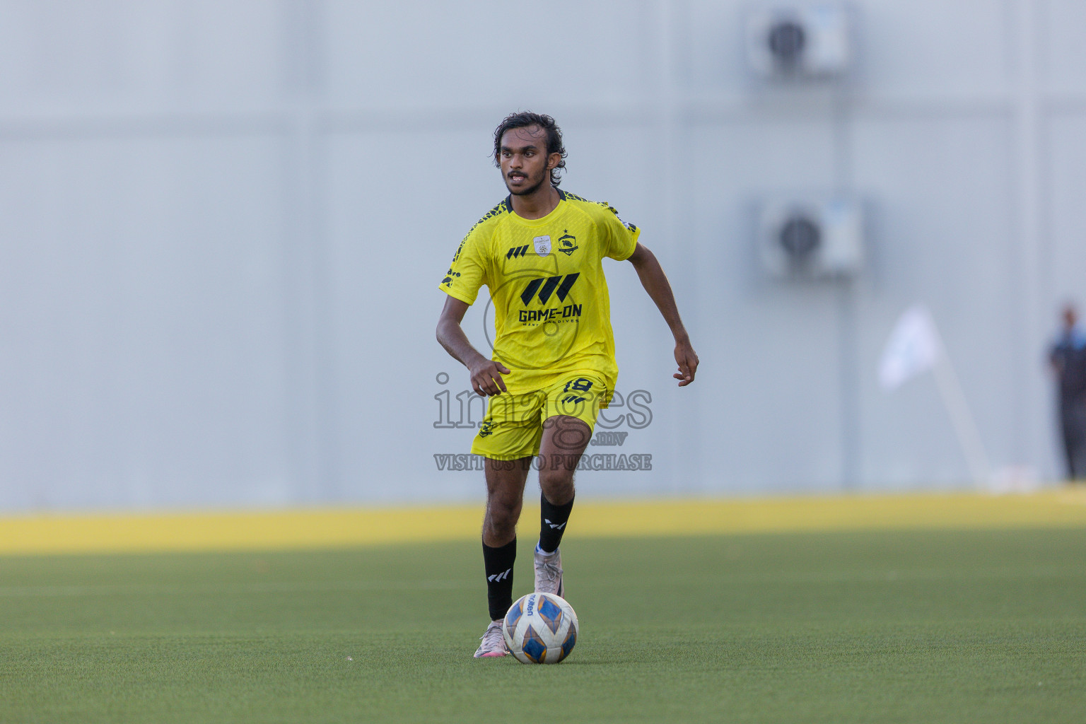 Velaa Sports Club vs Team Middle East in Day 3 of Eydhafushi Cup 2025 held in Eydhafushi Football Stadium at B. Eydhafushi, Maldives on Sunday, 7th September 2025.