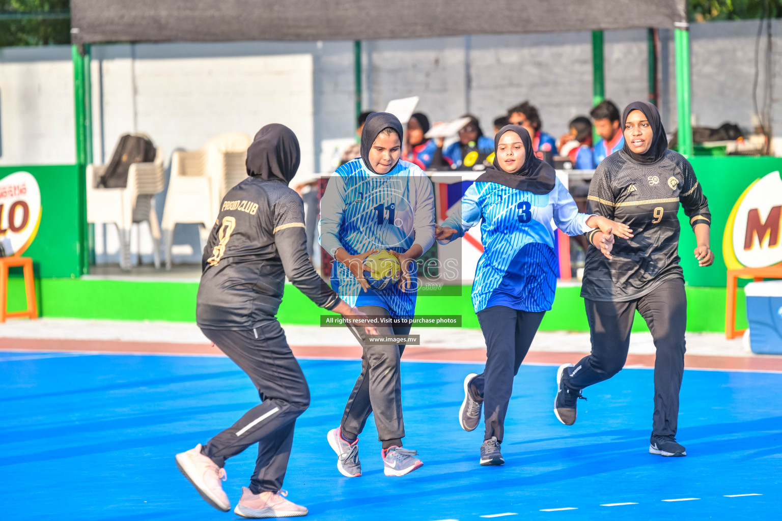 Day 9 of Milo 6th Inter Office Handball Tournament 2022 - Photos by Nausham Waheed