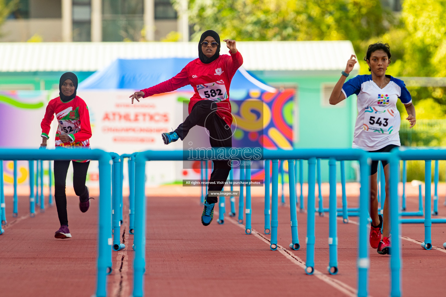 Day four of Inter School Athletics Championship 2023 was held at Hulhumale' Running Track at Hulhumale', Maldives on Wednesday, 17th May 2023. Photos: Nausham Waheed/ images.mv