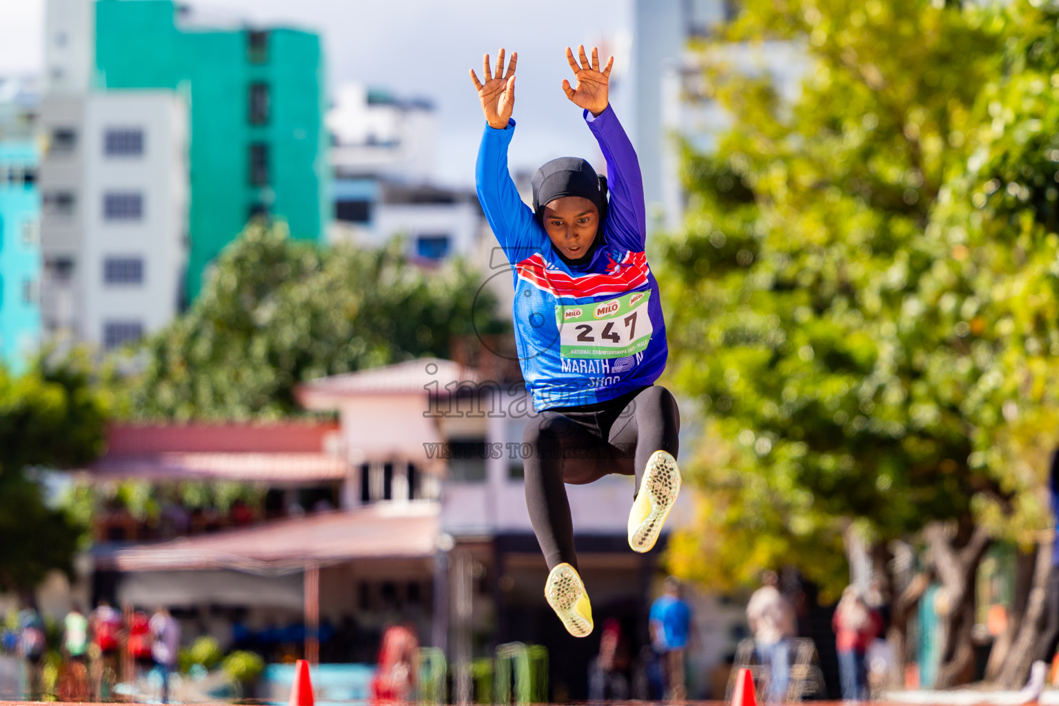 Day 2 of National Athletics Championship 2025 was held at Ekuveni Running Ground in Male', Maldives on Friday, 15th August 2025. Photos: Nausham Waheed  / images.mv