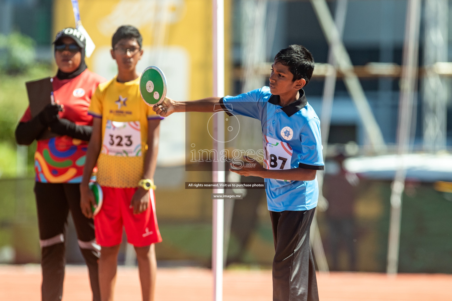 Day four of Inter School Athletics Championship 2023 was held at Hulhumale' Running Track at Hulhumale', Maldives on Wednesday, 17th May 2023. Photos: Nausham Waheed/ images.mv