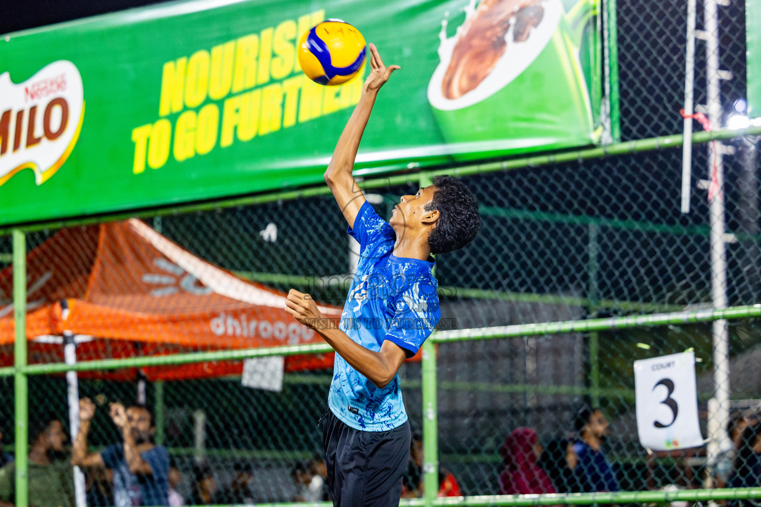 Day 11 of Interschool Volleyball Tournament 2024 was held in Ekuveni Volleyball Court at Male', Maldives on Monday, 2nd December 2024. Photos: Nausham Waheed / images.mv