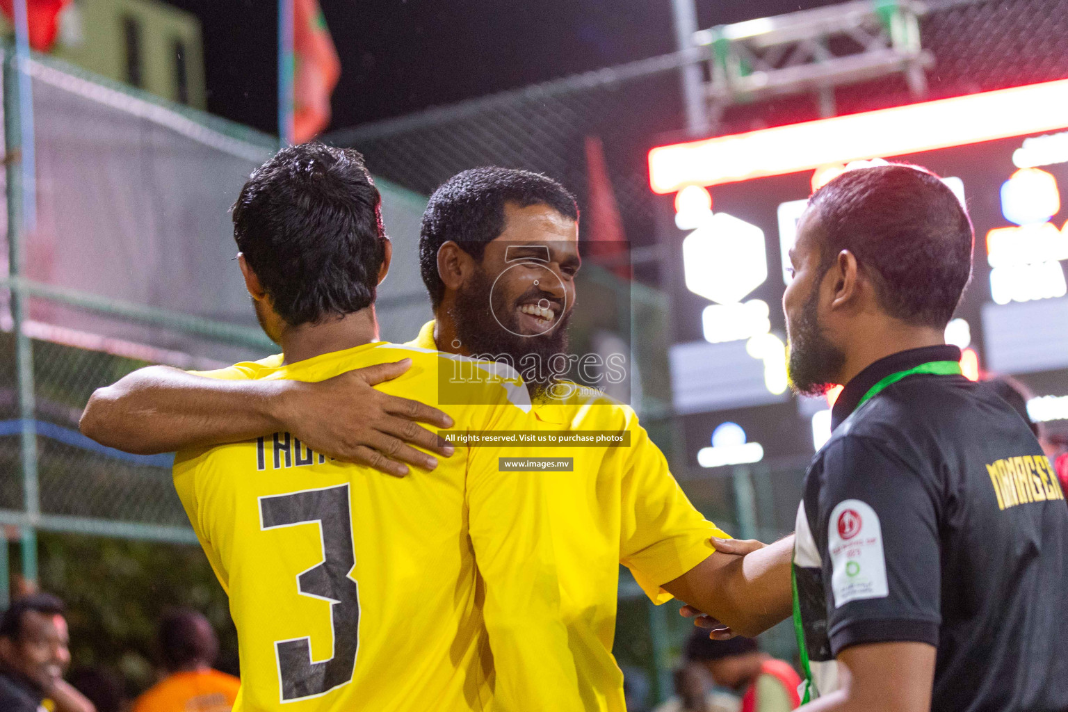 RRC vs Team FSM in Semi Final of Club Maldives Cup 2023 held in Hulhumale, Maldives, on Wednesday, 16th August 2023
Photos: Ismail Thoriq / images.mv